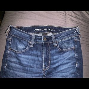 American Eagle mid rise skinny jeans
